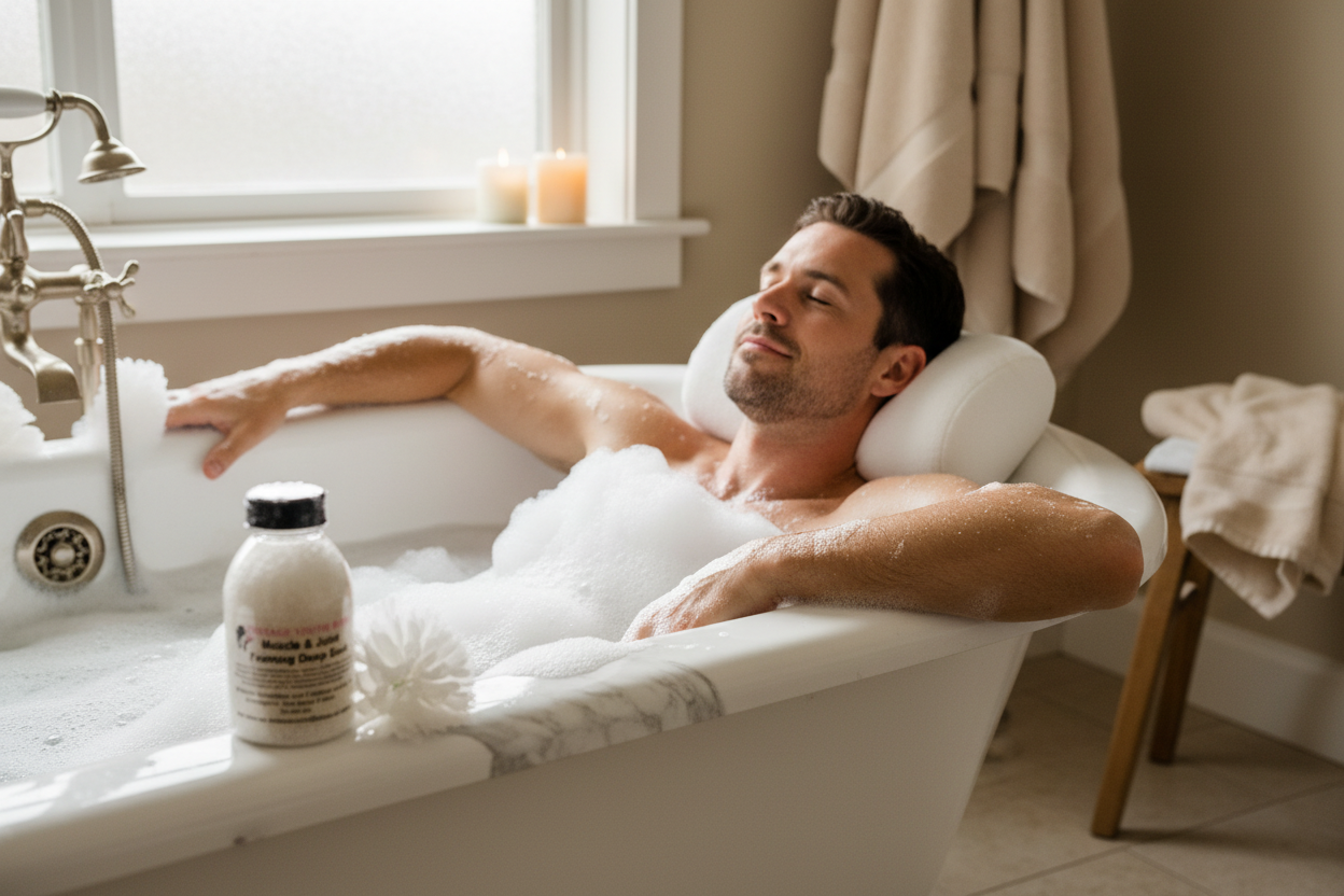 Foaming Mineral Muscle & Joint Soak lifestyle image