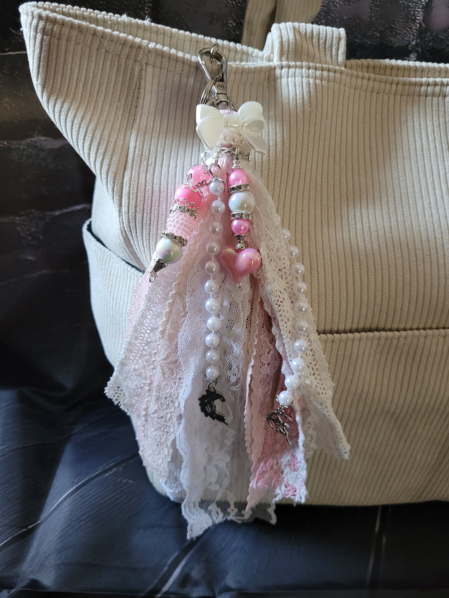 Pink Boho Tote
