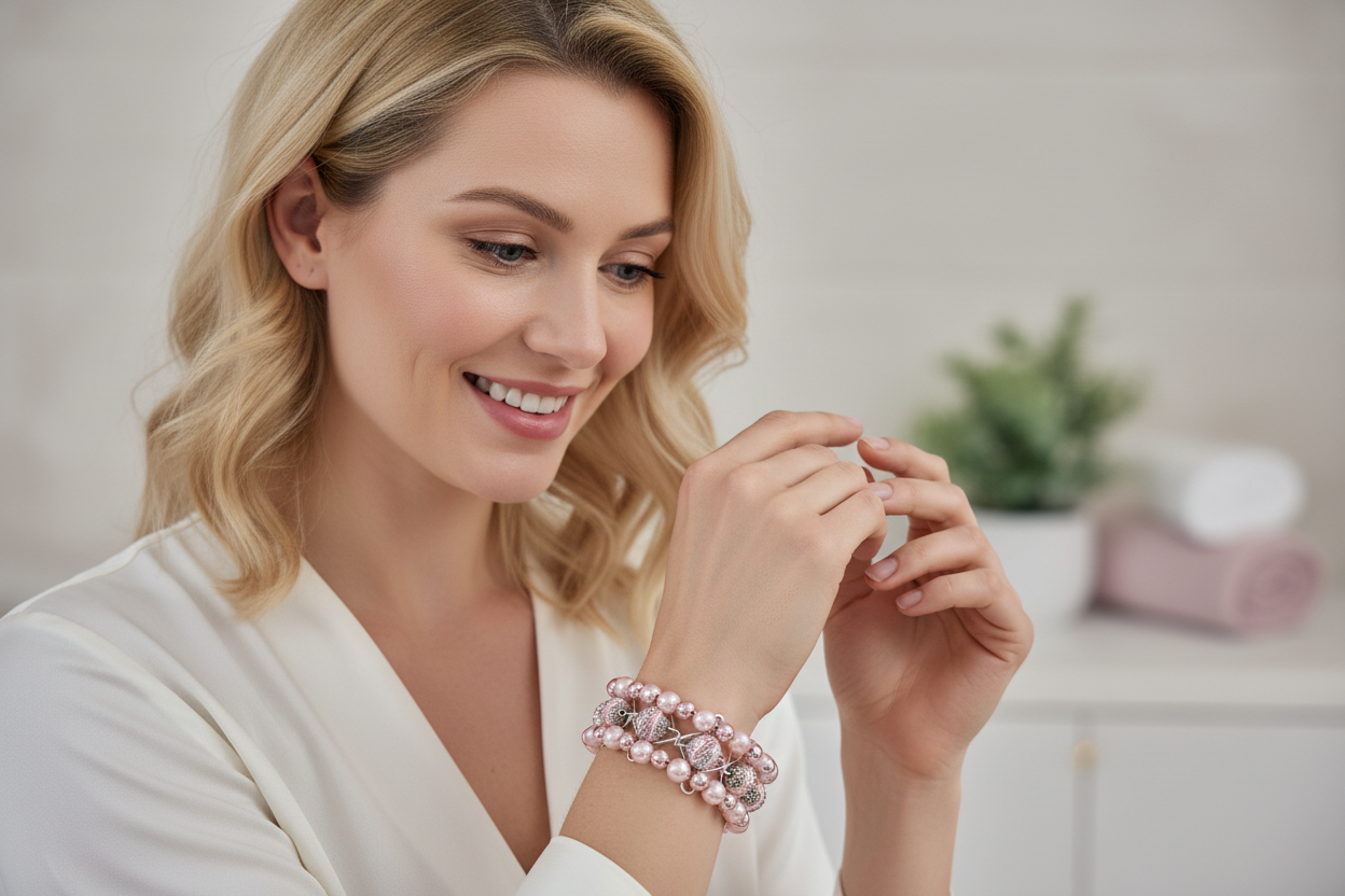 Wire Art Bracelet Lifestyle - Detailed