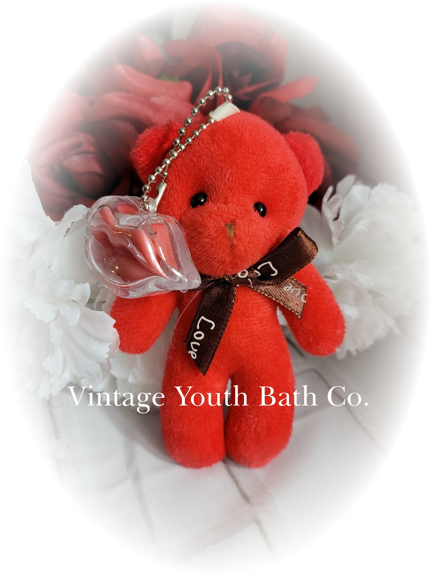Teddy Bear Key Chain Lip Balms