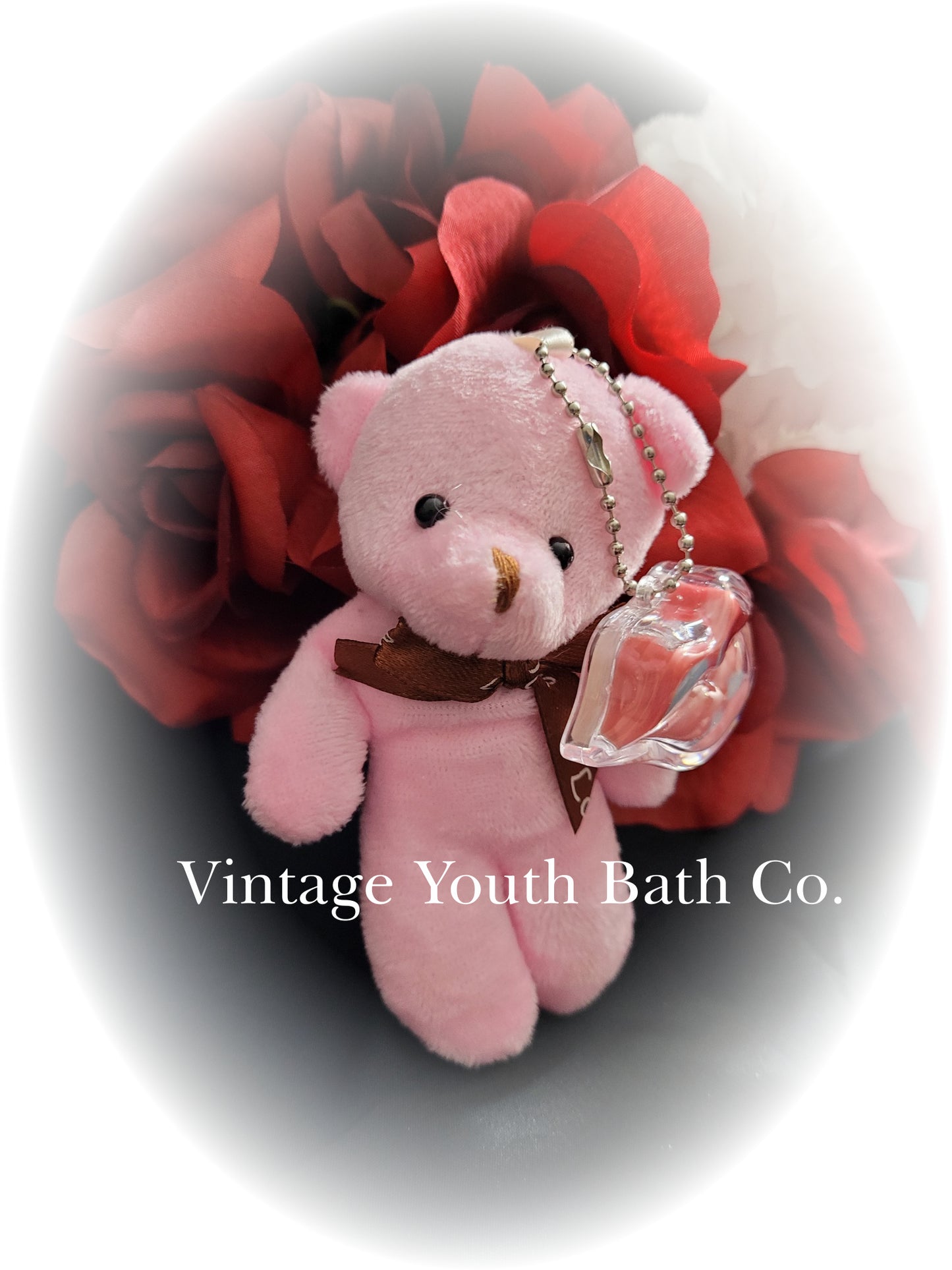 Teddy Bear Key Chain Lip Balms