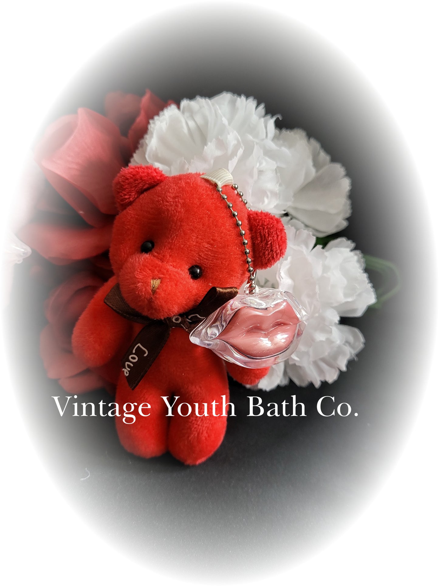 Teddy Bear Key Chain Lip Balms