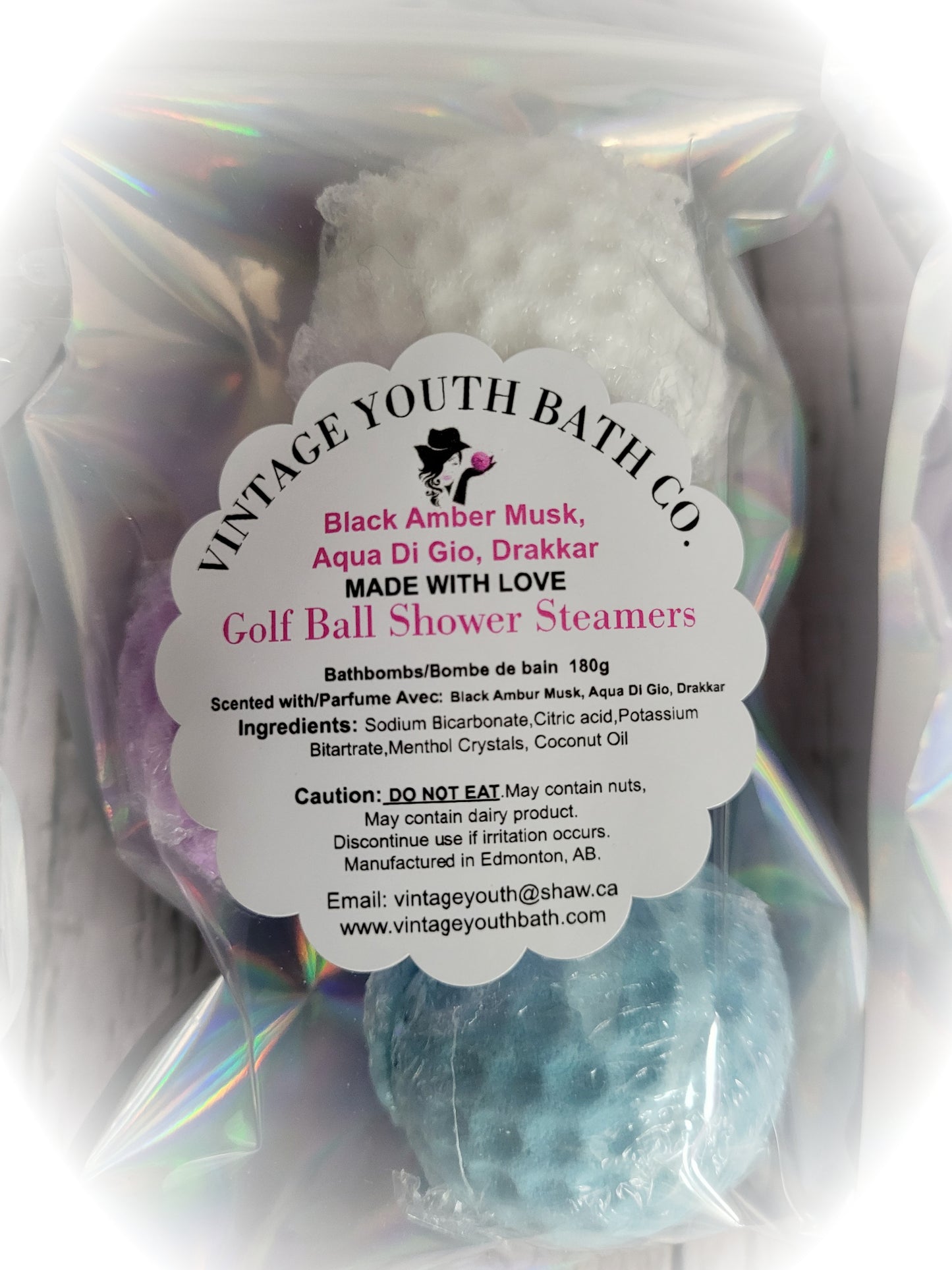 Golf Ball Shower Steamers