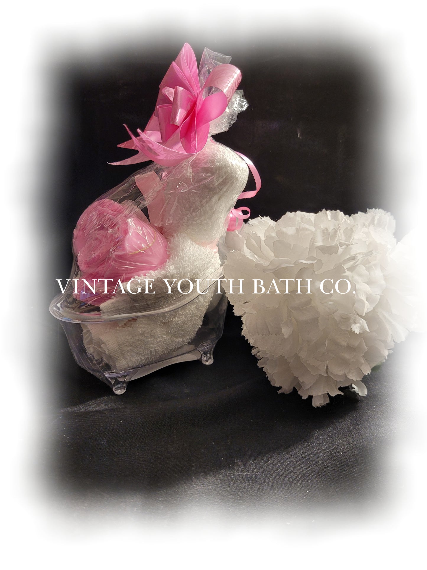 Soap Rose Bear Tub