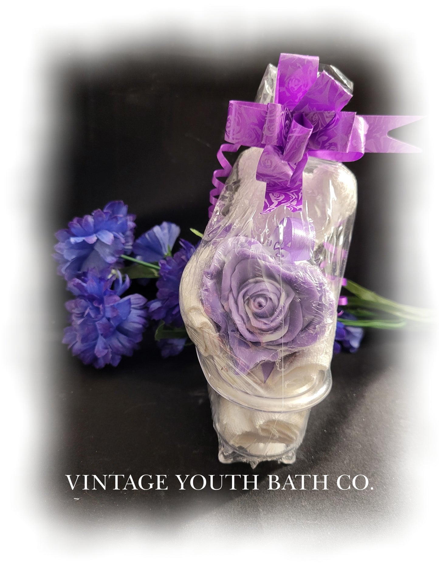 Soap Rose Bear Tub