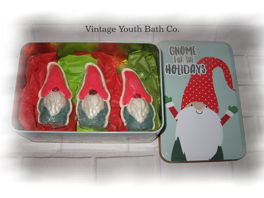 Christmas Gnome Bath Bomb Gift Set