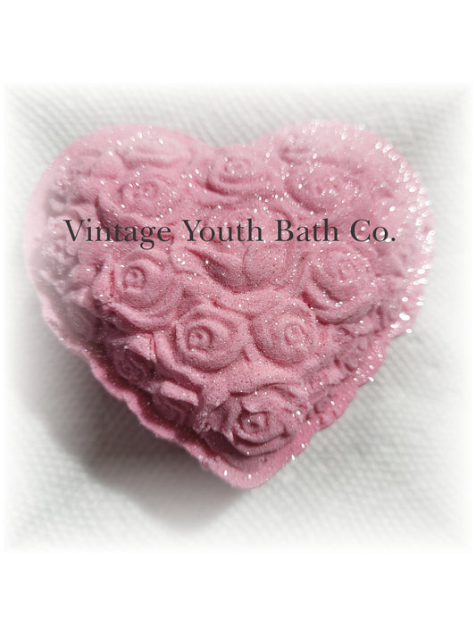 Rose Heart Bath Bomb