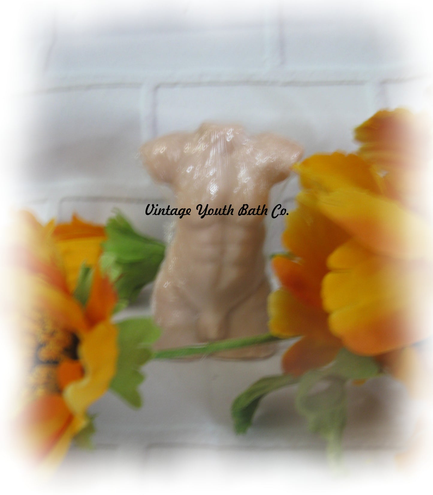 Ribbed Naked Male Soap