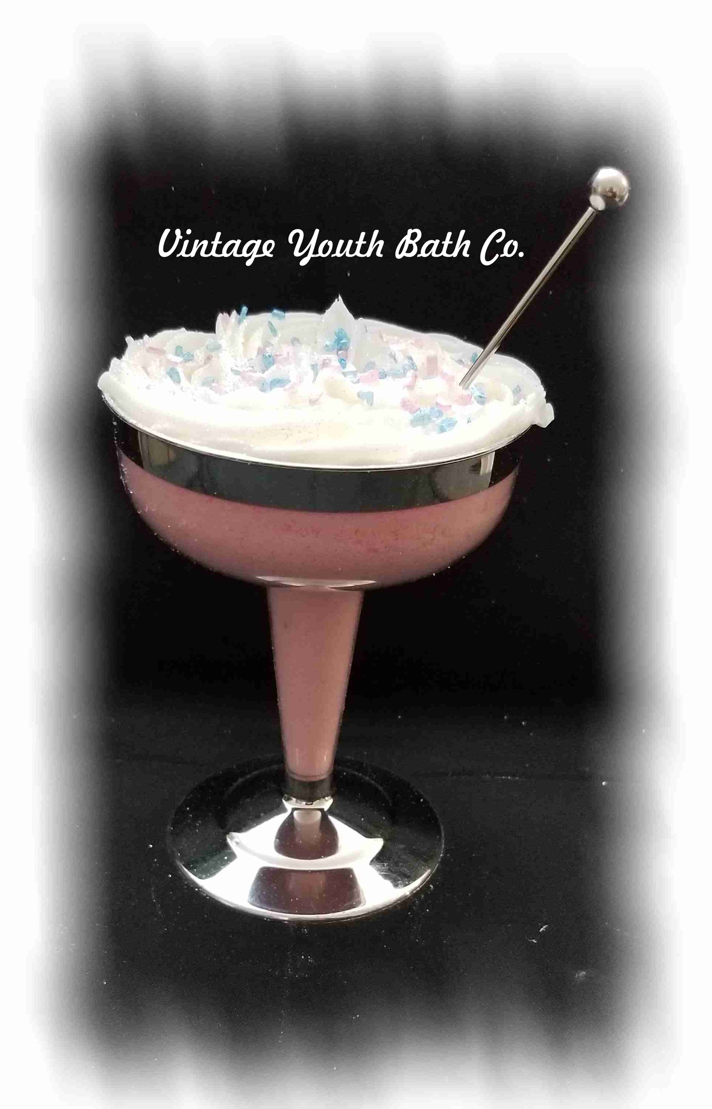 Champagne Glass Bath Salts