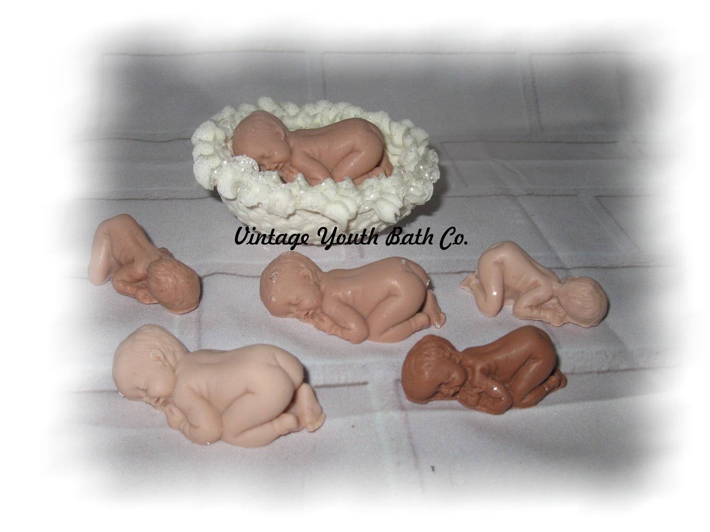 Baby Mini Soaps for Baby Shower gift