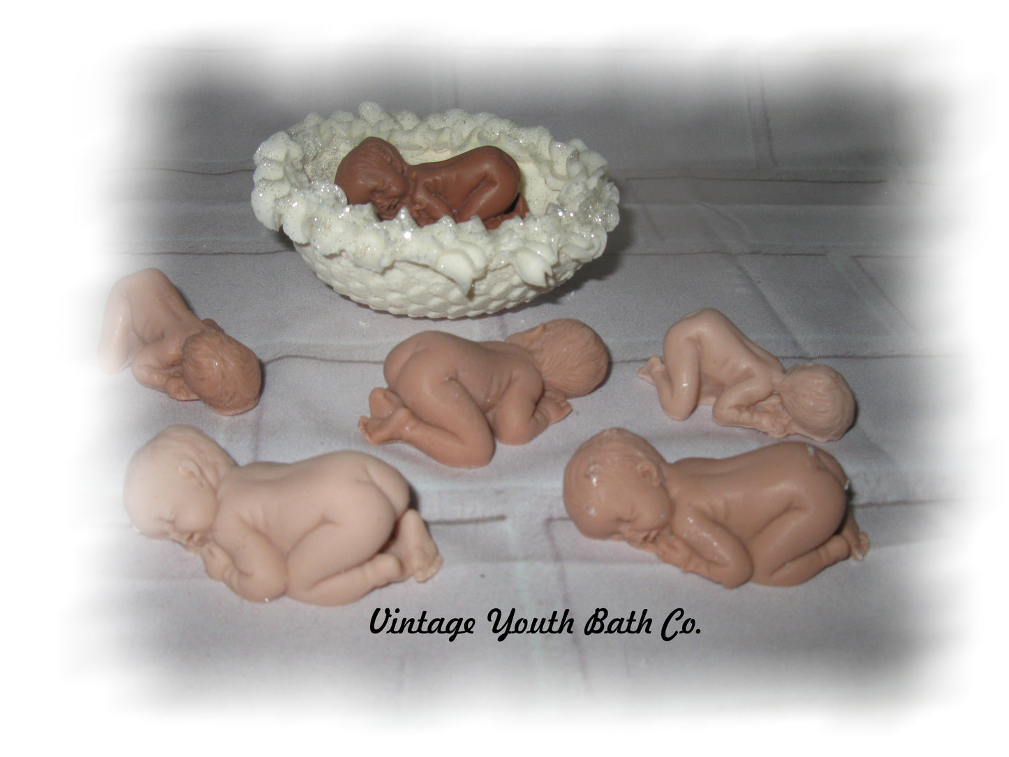 Baby Mini Soaps for Baby Shower gift