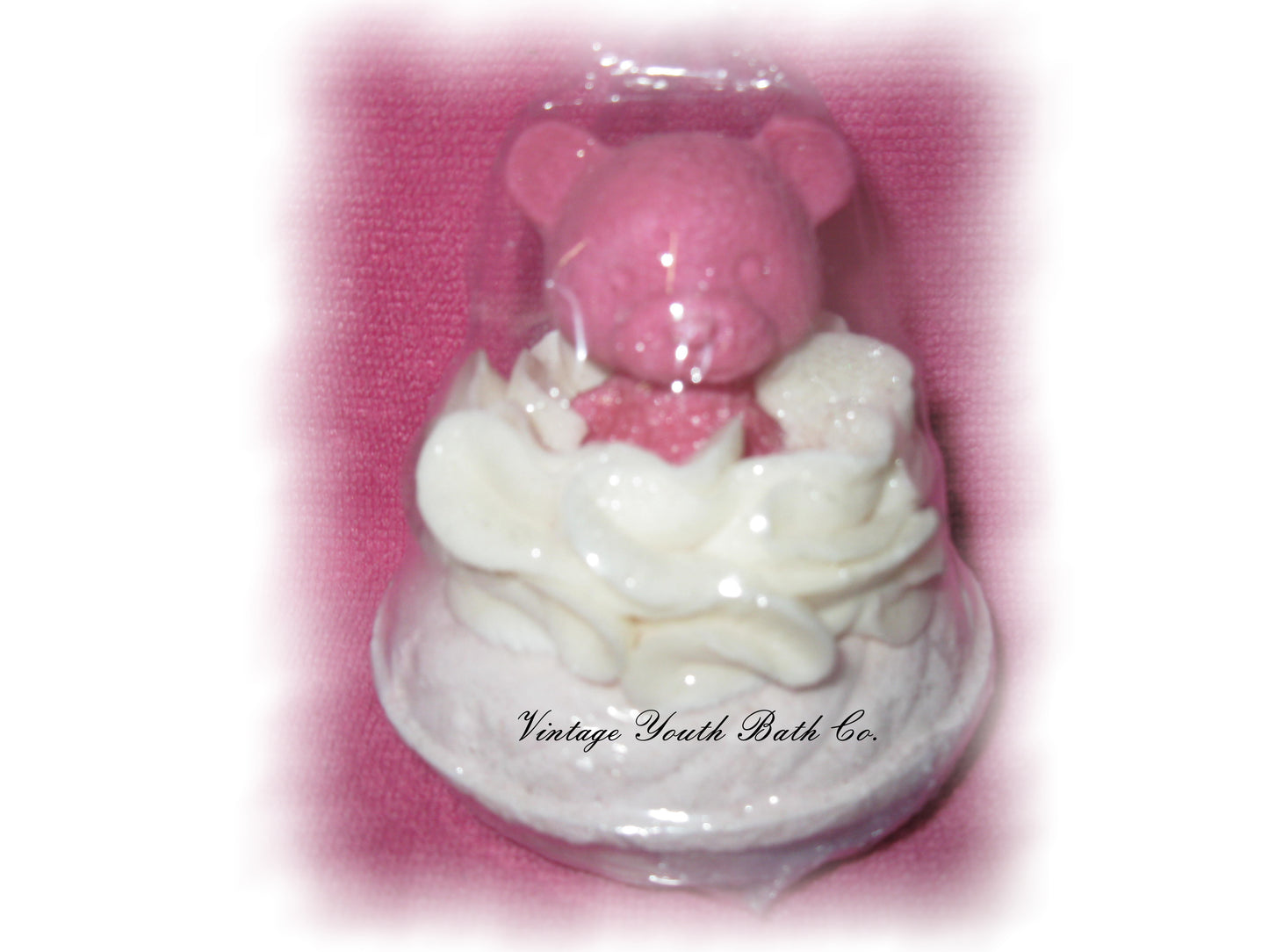 Teddy Bear Soap Donut Bath Bomb