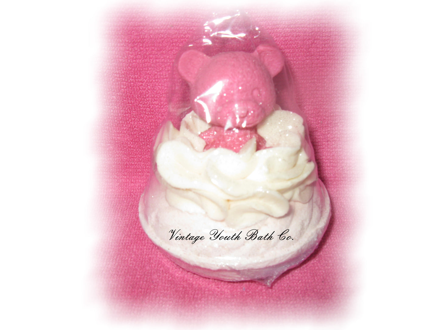 Teddy Bear Soap Donut Bath Bomb