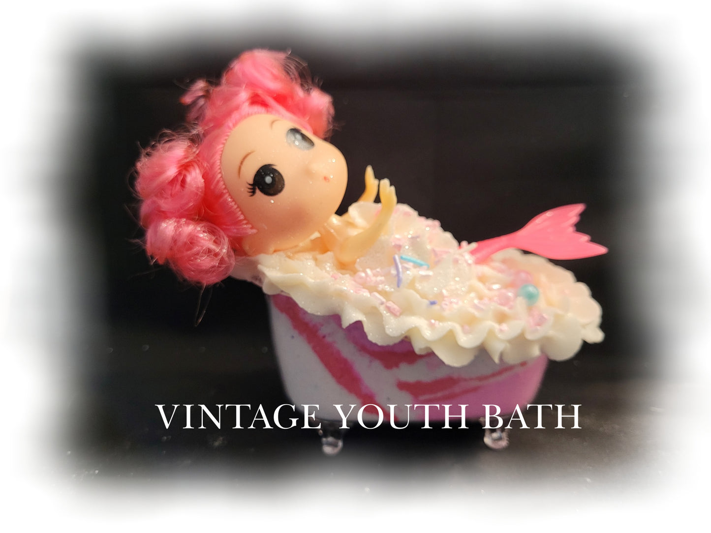 Doll in Tub Bath Splash