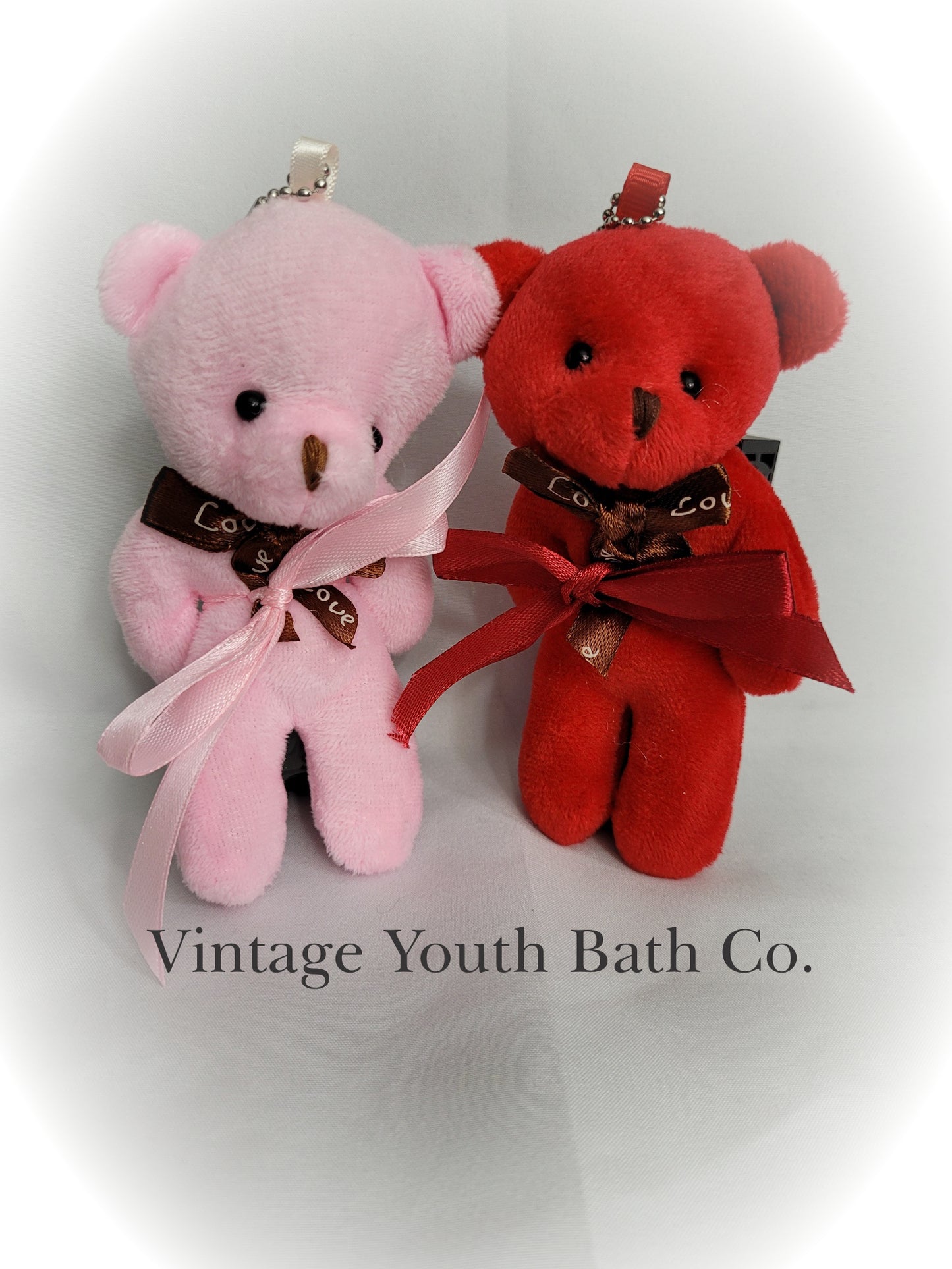 Shhhhh Lip Balm With Keychain Teddy Bear.